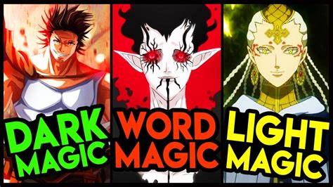The Power of imagination: A Look at Black Clover's Magic Attributes